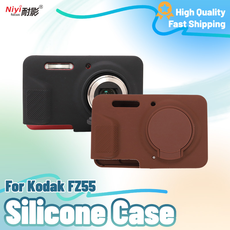 Lens Case Pouch - Kodak PIXPRO FZ55 용 카메라 실리콘