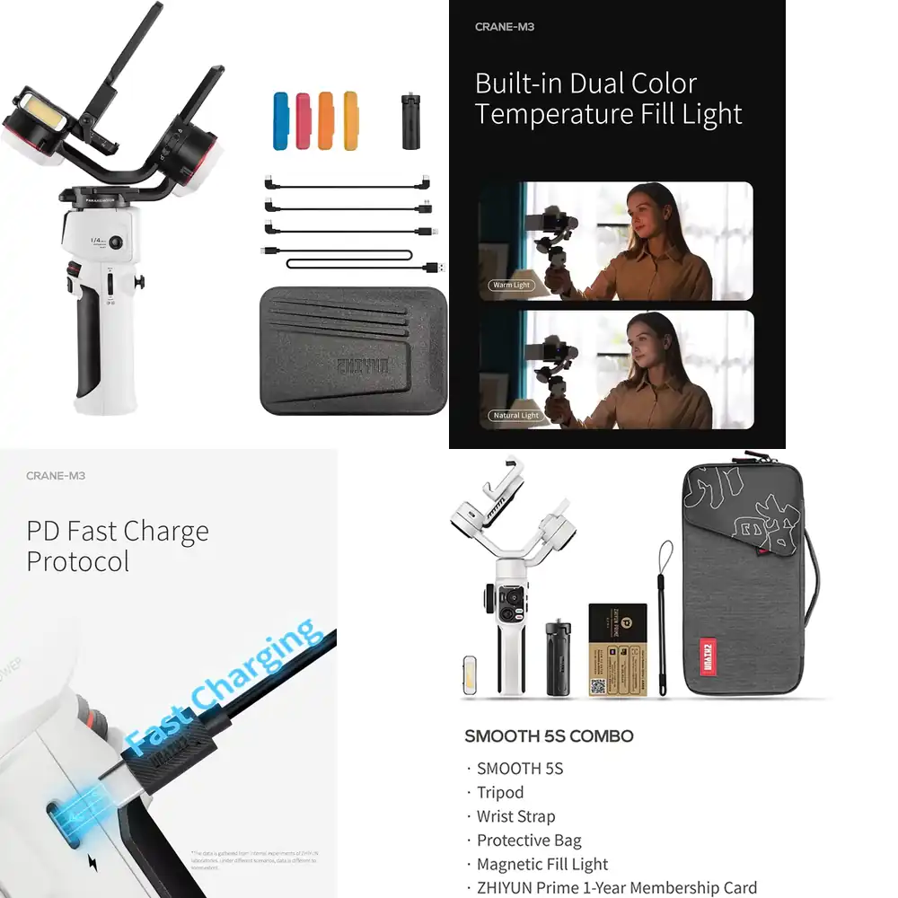 Handheld Stabilizer Gimbal - 지윤 크레인 M3S 3축 짐벌 핸드헬드