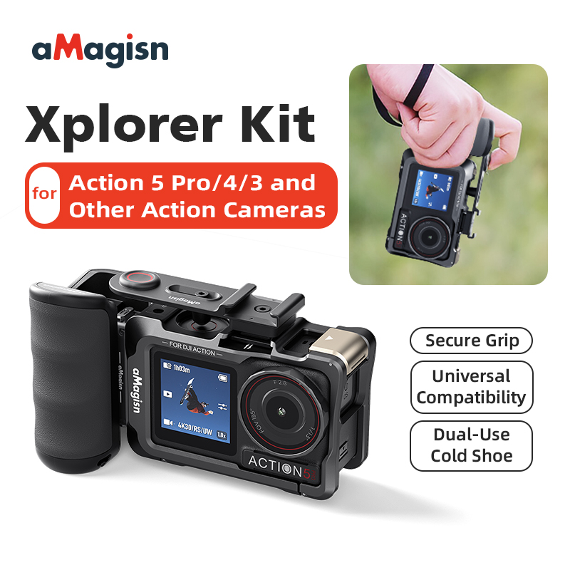 Photography Grip Insta360 X5 - Insta360 X5/X4Ace Pro 2/GoPro Hero 13/12