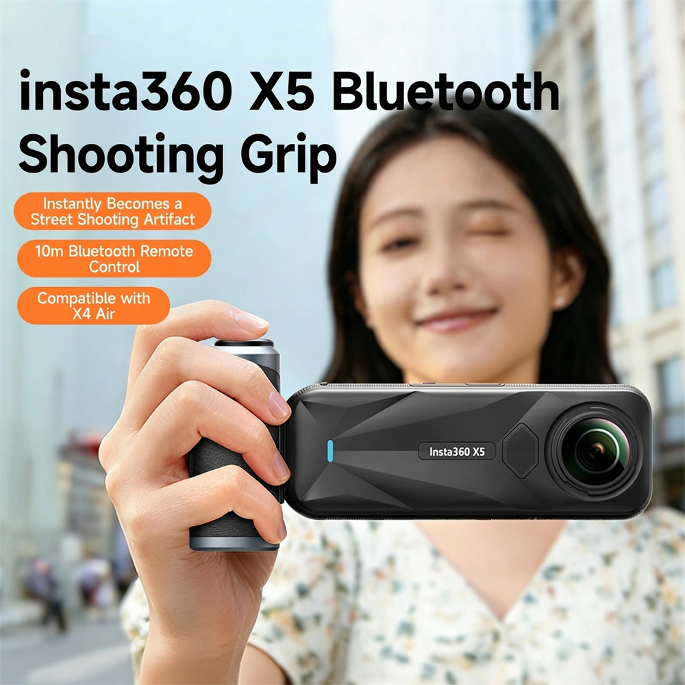 Photography Grip Insta360 X5 - VRIG GA-08SE 스트리트 포토그래피 그립 (인스타360