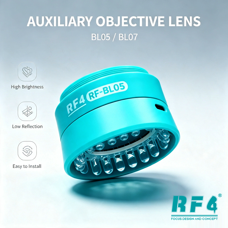 Photography Zooming - RF4 WD165 0.5X 0.7X 보조 현미경