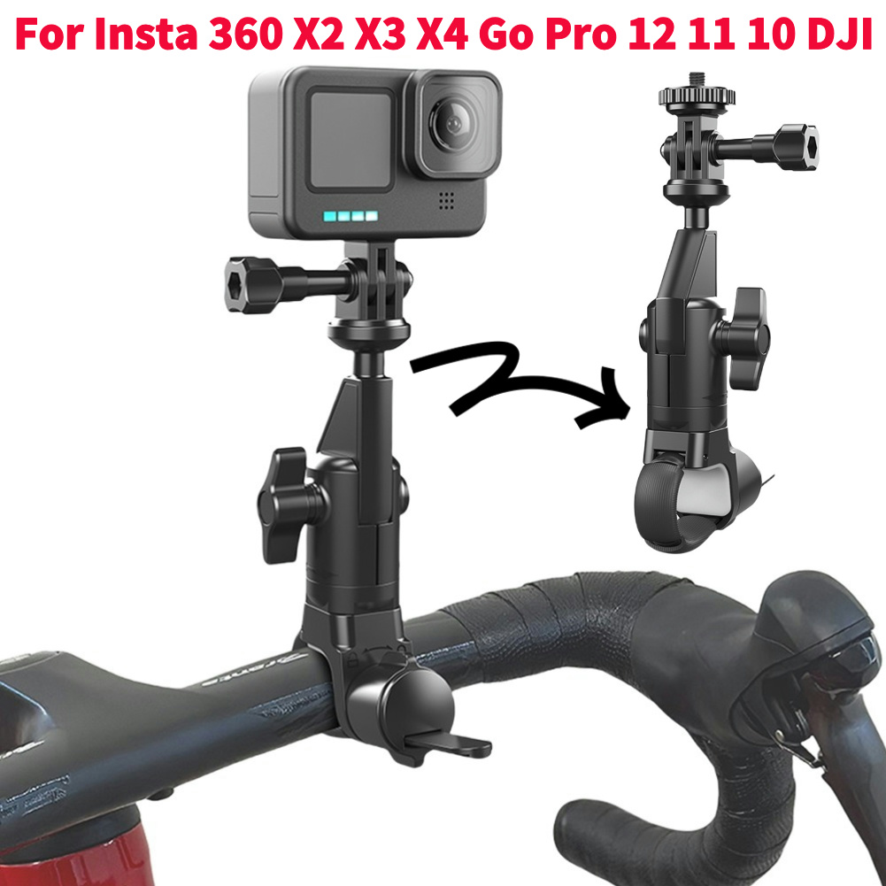 Insta360 Camera X4 - 오토바이 자전거 핸들 바 거치대 360