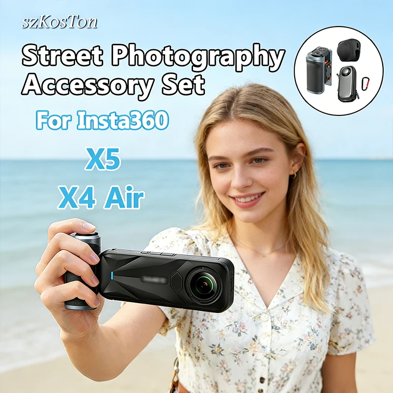 Insta360 X5 X4 에어 사진 촬영 그립 렌즈  - Photography Grip Insta360 X5 리뷰 및 가격