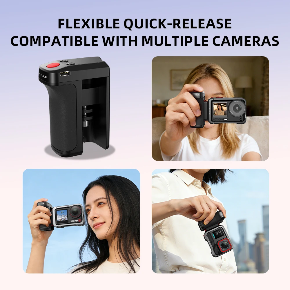 블루투스 컨트롤 스트리트 그립 홀더 (DJI Actio - Photography Grip Insta360 X5 리뷰 및 가격