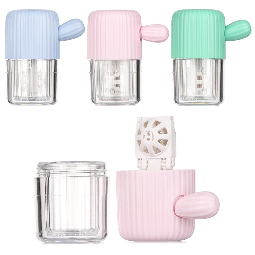 콘택트 렌즈 와셔 만화 선인장 콘택트 렌즈 청소 도구  - Lens Case Pouch 리뷰 및 가격