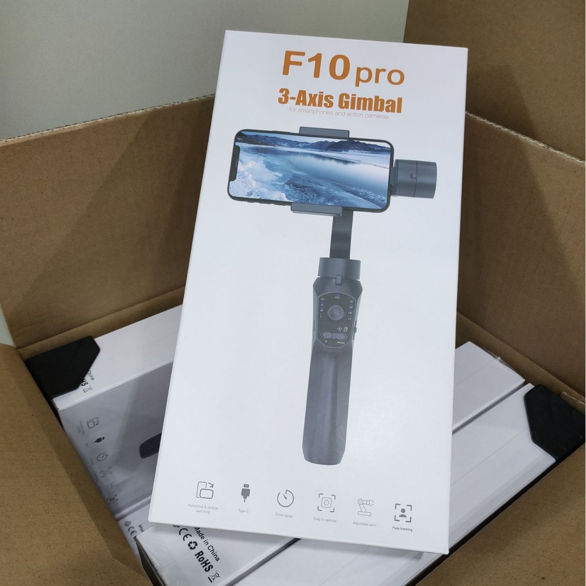 F10 PRO 휴대용 핸드폰 3축 짐벌 스테빌라이저 흔 - Handheld Stabilizer Gimbal 리뷰 및 가격