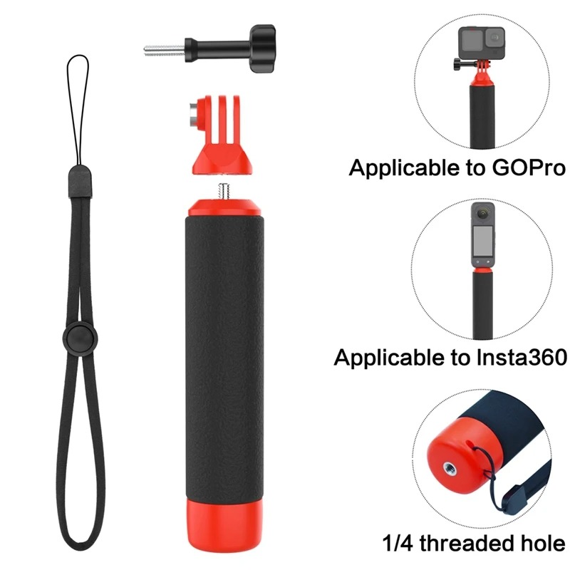 Insta360 X6 X5 X4 X3 X2용 플로팅 핸 - Photography Grip Insta360 X5 리뷰 및 가격