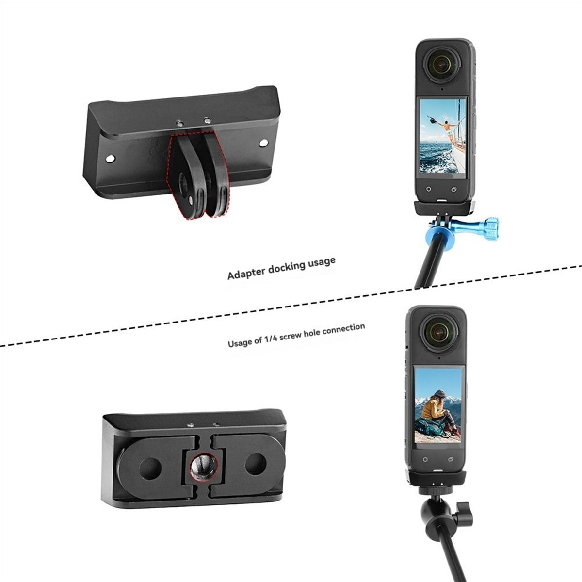 Insta360 X5 X4 카메라용 A73T 어댑터 1 - Insta360 Camera X4 리뷰 및 가격