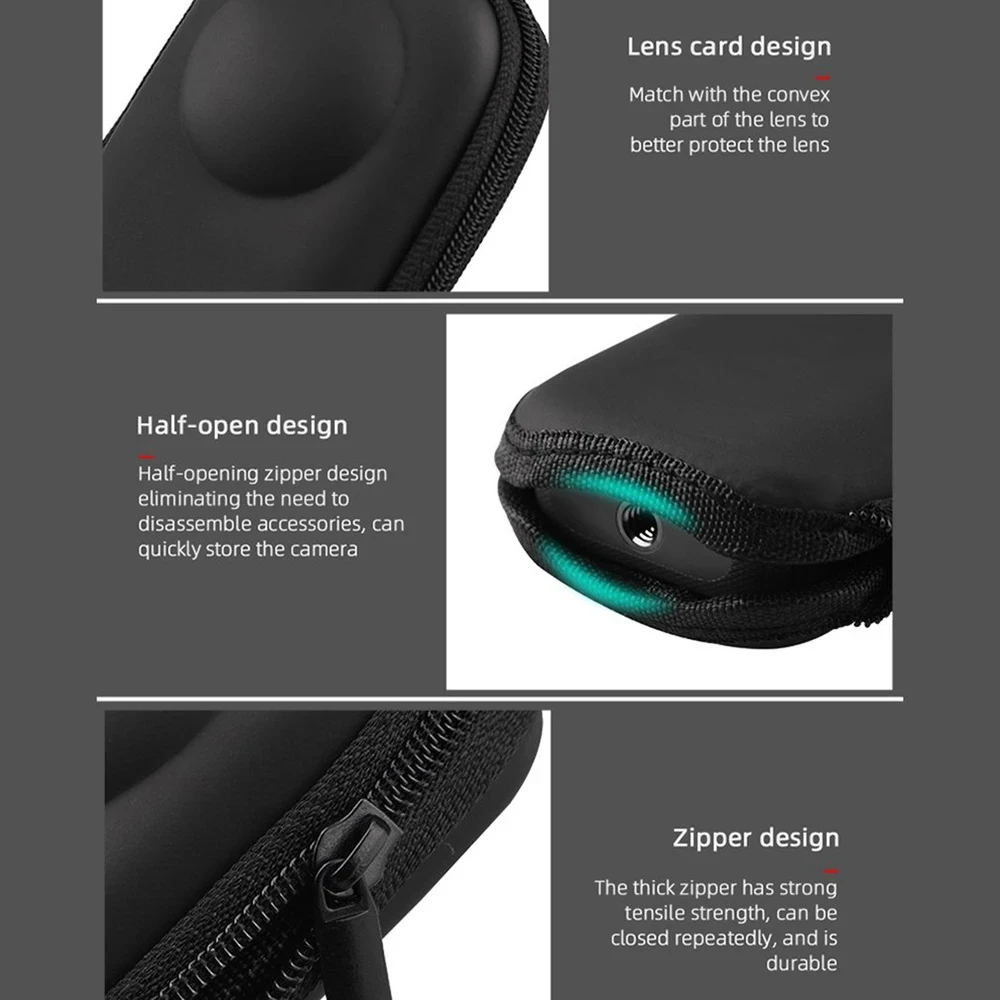 Insta360 X3 X4 X5용 액세서리 세트 렌즈  - Lens Case Pouch 리뷰 및 가격
