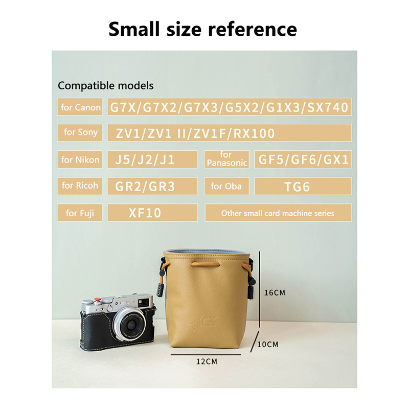 Canon Nikon Fuji Pentax 여행용 렌즈 - Lens Case Pouch 리뷰 및 가격