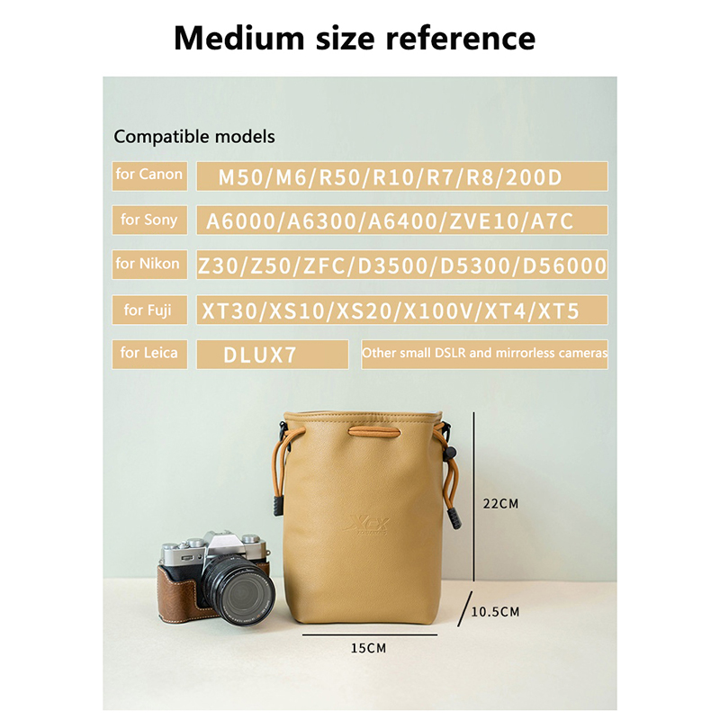Canon Nikon Fuji Pentax 여행용 렌즈 - Lens Case Pouch 리뷰 및 가격