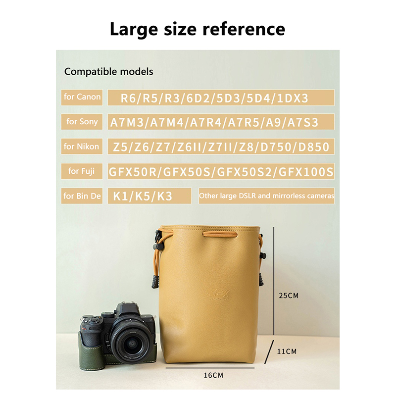 Canon Nikon Fuji Pentax 여행용 렌즈 - Lens Case Pouch 리뷰 및 가격