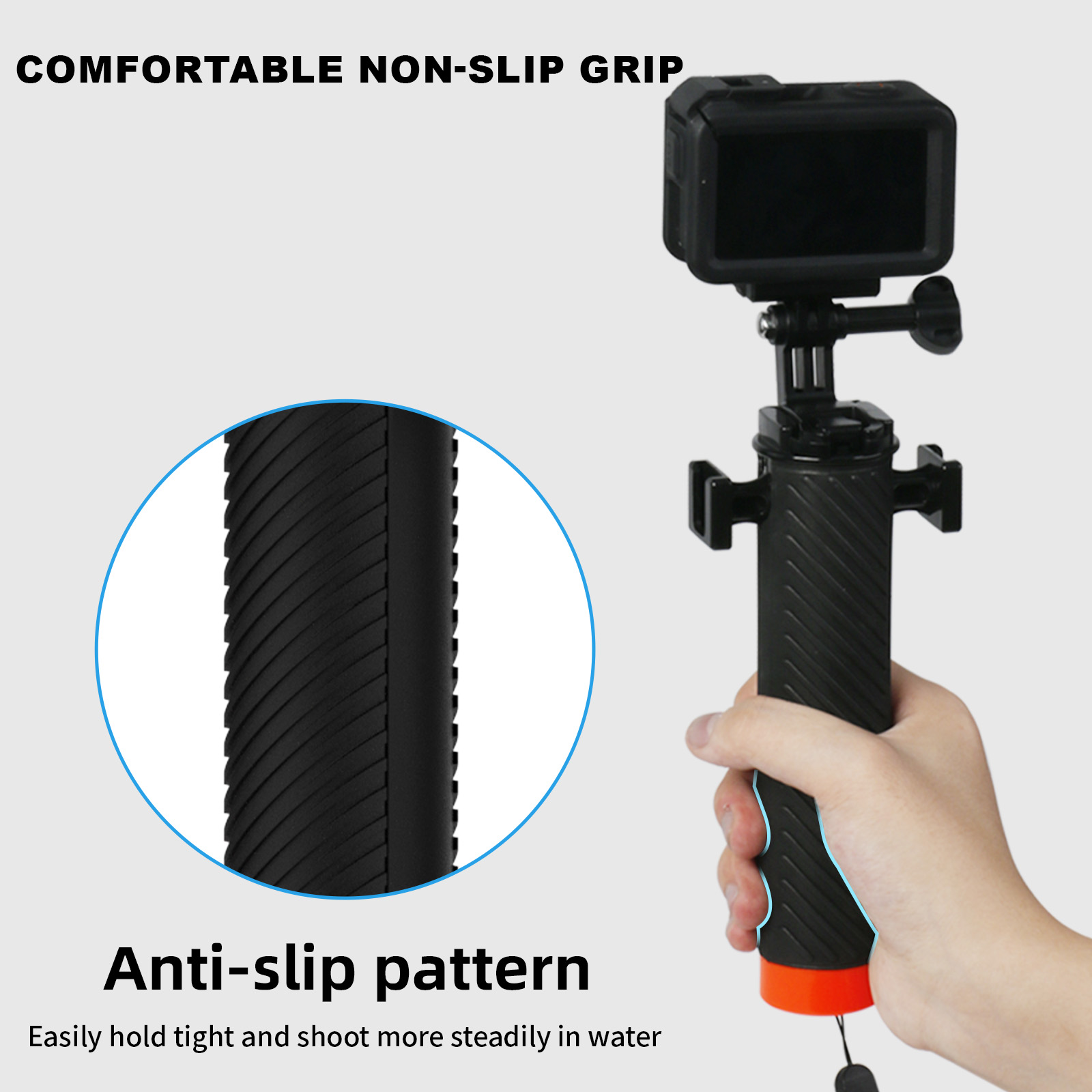 인스타360 X5 X4 X3 X2용 플로팅 핸드 그립, - Photography Grip Insta360 X5 리뷰 및 가격